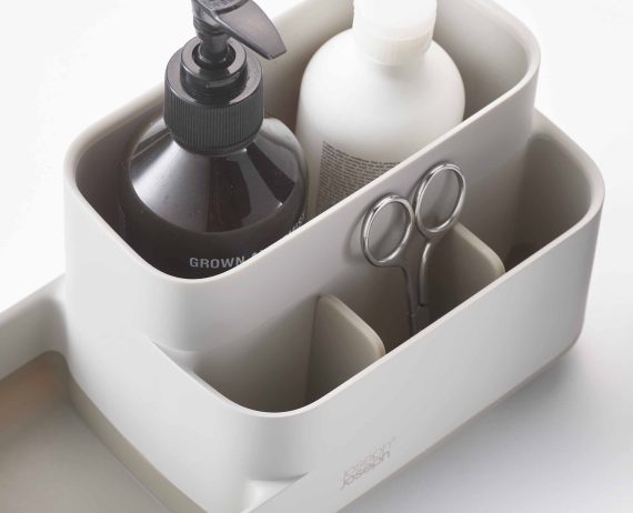 Joseph Joseph EasyStore Matt Ecru Bathroom Storage Caddy - Image 6