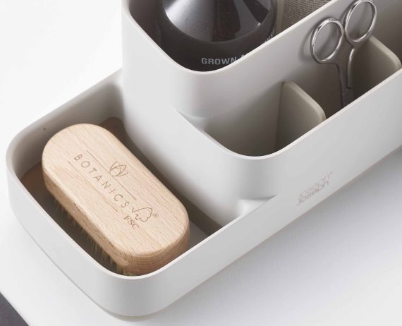 Joseph Joseph EasyStore Matt Ecru Bathroom Storage Caddy - Image 7