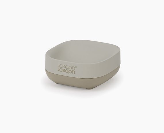 Joseph Joseph Slim Compact Matt Ecru Soap Dish