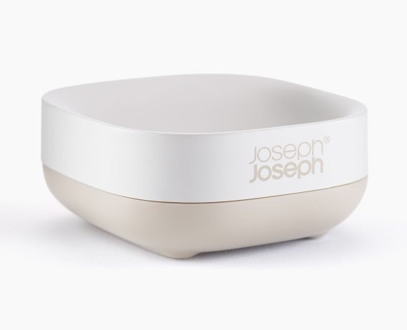 Joseph Joseph Slim Compact Matt Ecru Soap Dish - Image 5
