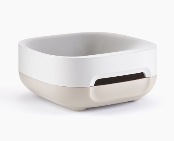 Joseph Joseph Slim Compact Matt Ecru Soap Dish - Image 6