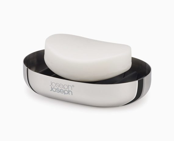 Joseph Joseph EasyStore Luxe Stainless-steel Soap Dish