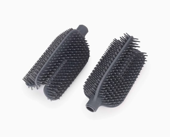 Joseph Joseph Flex 360 Pack of 2 Gray Replacement Toilet Brush Heads - Image 2