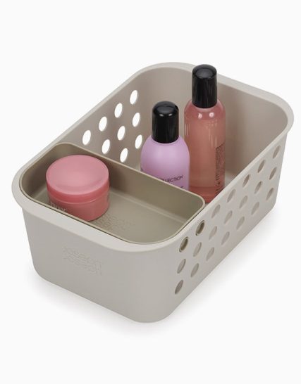 Joseph Joseph EasyStore Ecru Bathroom Storage Basket