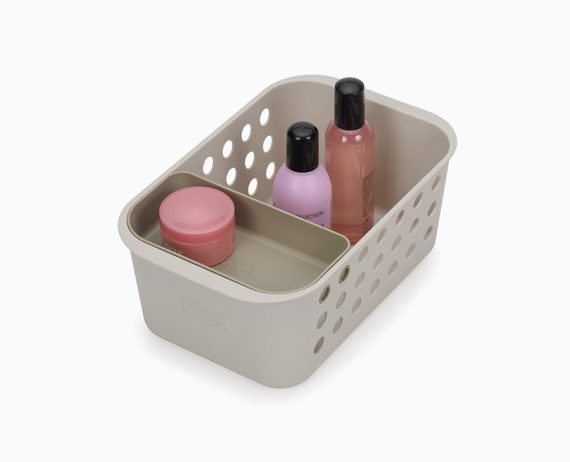 Joseph Joseph EasyStore Ecru Bathroom Storage Basket