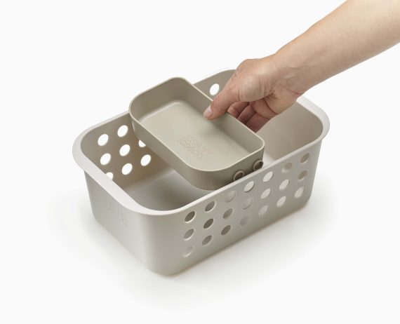 Joseph Joseph EasyStore Ecru Bathroom Storage Basket - Image 4