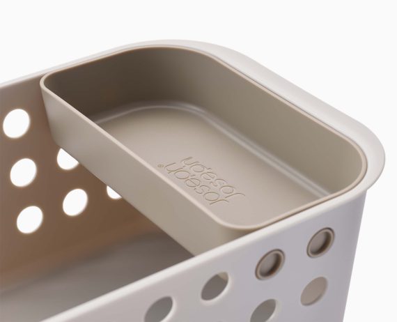 Joseph Joseph EasyStore Ecru Bathroom Storage Basket - Image 5