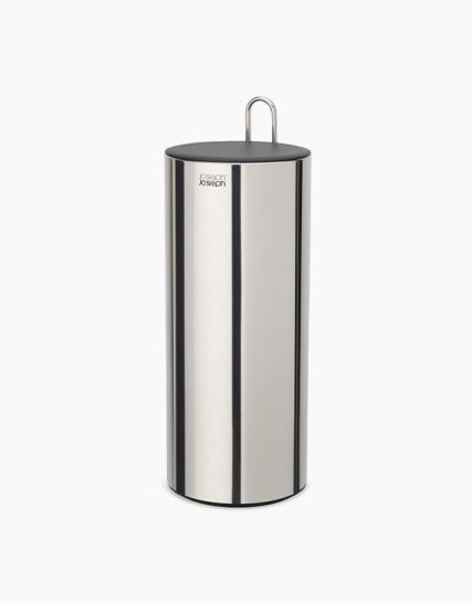 Joseph Joseph Easystore Luxe Stainless-steel Concealed Toilet Paper Holder