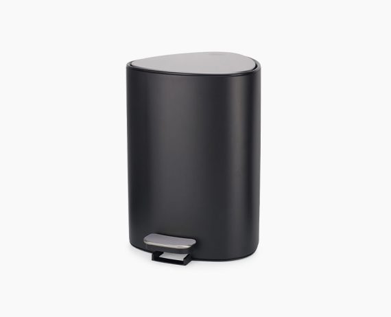 Joseph Joseph EasyStore 5L Matt Black Pedal Trash Can