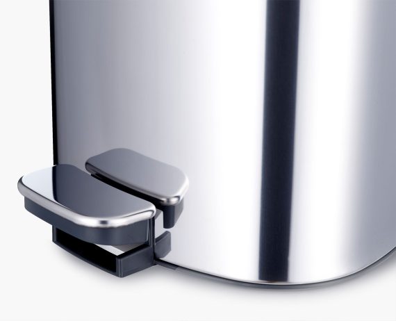 Joseph Joseph EasyStore Luxe 5L Stainless-steel Pedal Trash Can - Image 5