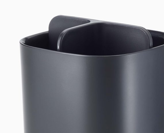 Joseph Joseph EasyStore Matt Black Toothbrush Holder - Image 4