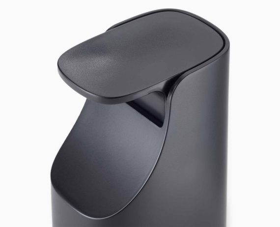 Joseph Joseph Slim Compact Matt Black Soap Dispenser - Image 5