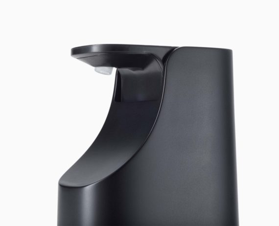 Joseph Joseph Slim Compact Matt Black Soap Dispenser - Image 6