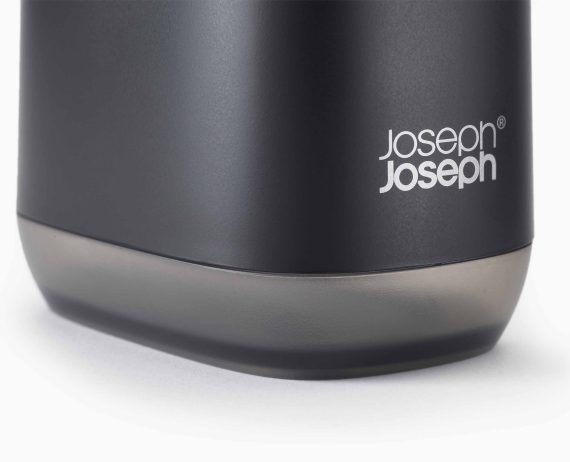Joseph Joseph Slim Compact Matt Black Soap Dispenser - Image 7