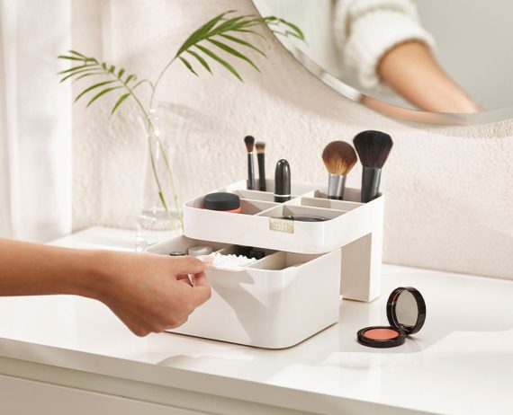 Joseph Joseph Viva Cosmetic Organizer with Drawer - Image 2