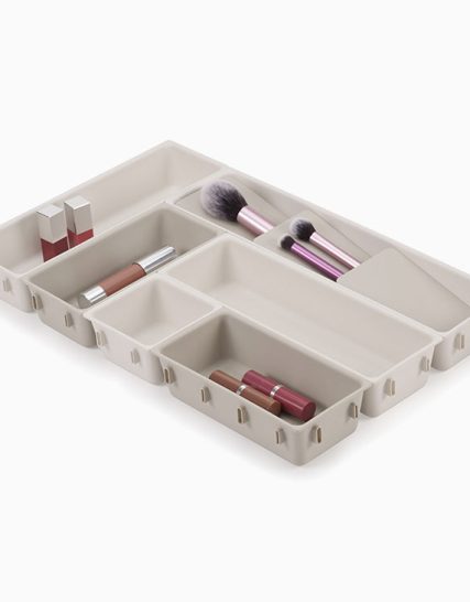 Joseph Joseph Viva 7-piece Makeup Drawer Organizer Set