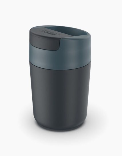 Joseph Joseph Sipp Blue Travel Mug with Hygienic Lid 340ml