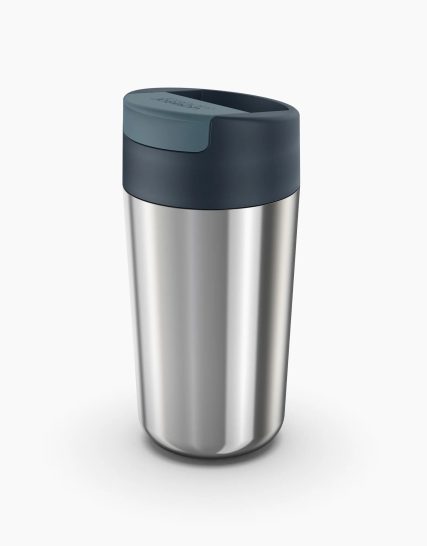 Joseph Joseph Sipp Stainless-steel Travel Mug Large with Hygienic Lid 454ml