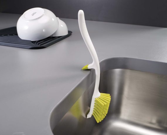 Joseph Joseph Edge Green Washing Up Brush - Image 3