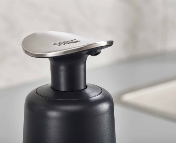 Joseph Joseph Presto Gray Hygienic Soap Dispenser - Image 4