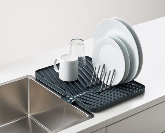 Joseph Joseph Flip-Up Gray Draining Board - Image 2