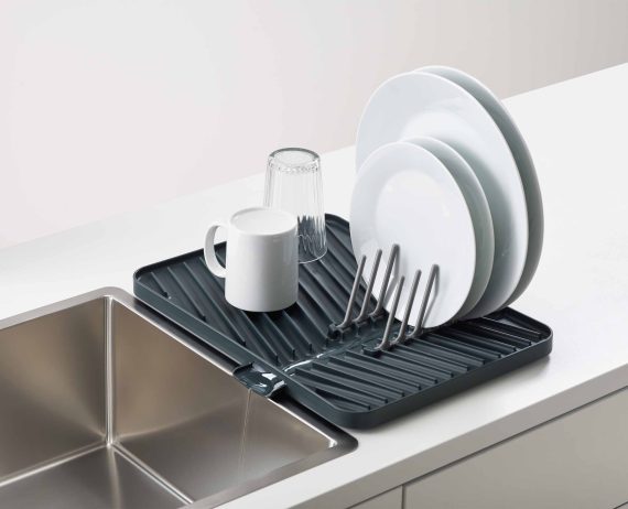 Joseph Joseph Flip-Up Gray Draining Board - Image 3
