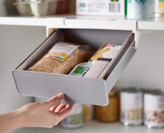 Joseph Joseph CupboardStore Gray Under-shelf Drawer - Image 4