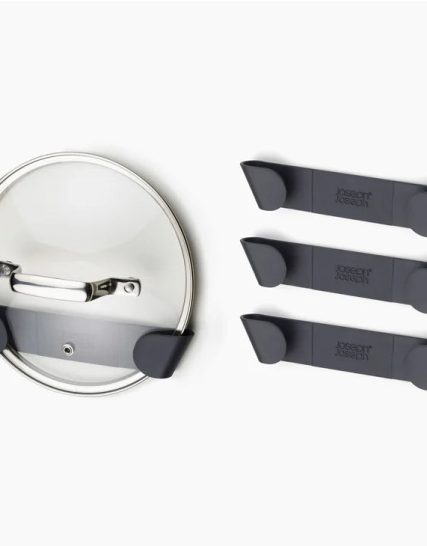 Joseph Joseph CupboardStore Set of 4 Gray Pan Lid Holders