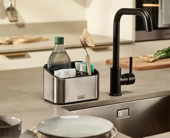Joseph Joseph Surface Stainless-steel Tiered Sink Tidy - Image 2