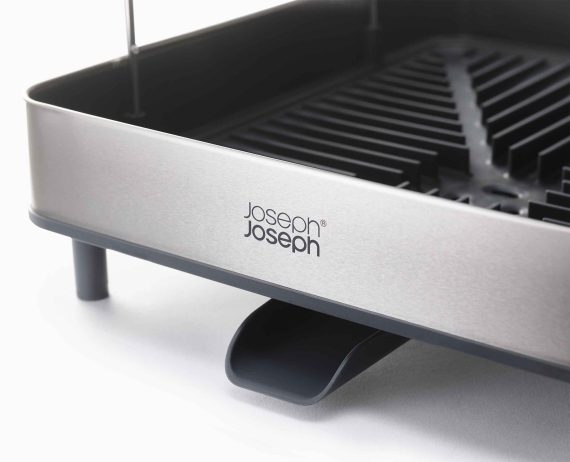 Joseph Joseph Excel Stainless-steel 2-Tier Dish Rack - Image 4