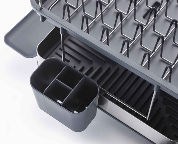 Joseph Joseph Excel Stainless-steel 2-Tier Dish Rack - Image 6