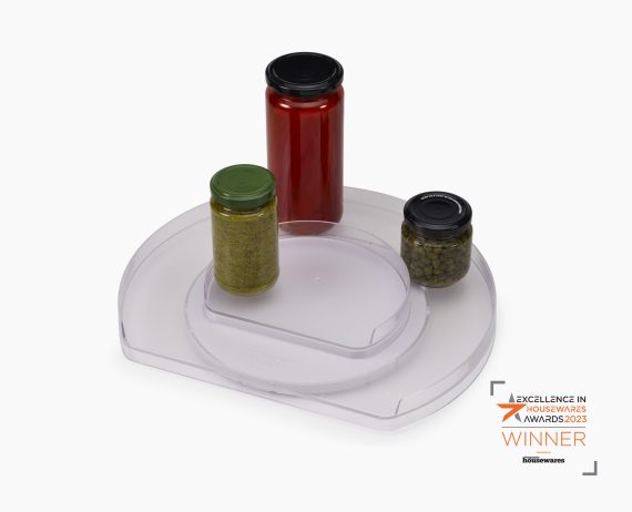Joseph Joseph FridgeStore Clear Rotating Organizer - Image 4