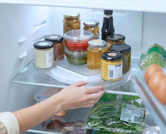 Joseph Joseph FridgeStore Clear Rotating Organizer - Image 3