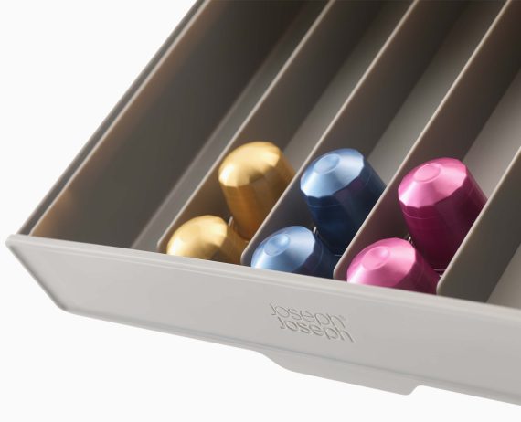 Joseph Joseph CupboardStore Gray Under-shelf Coffee Pod Drawer - Image 5