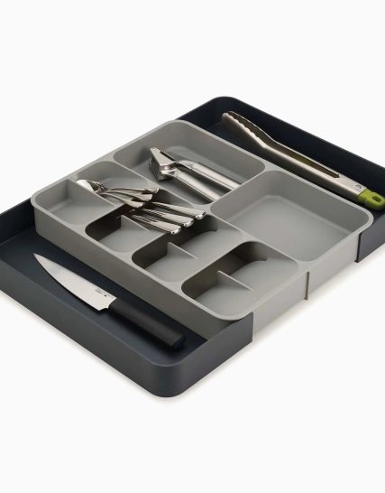 Joseph Joseph DrawerStore Gray Expanding Cutlery, Utensil & Gadgets Organizer