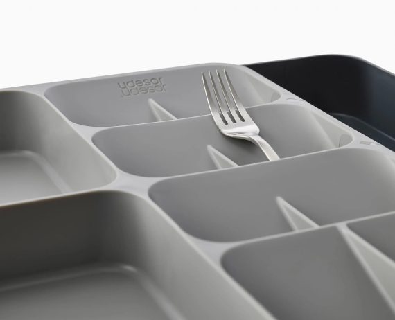 Joseph Joseph DrawerStore Gray Expanding Cutlery, Utensil & Gadgets Organizer - Image 3
