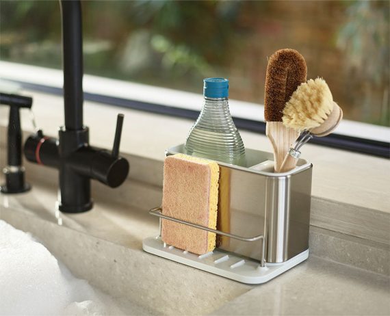 Joseph Joseph Surface Stainless-steel Sink Caddy - Image 2