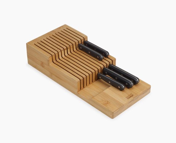 Joseph Joseph DrawerStore Bamboo Large 2-tier Knife Organizer