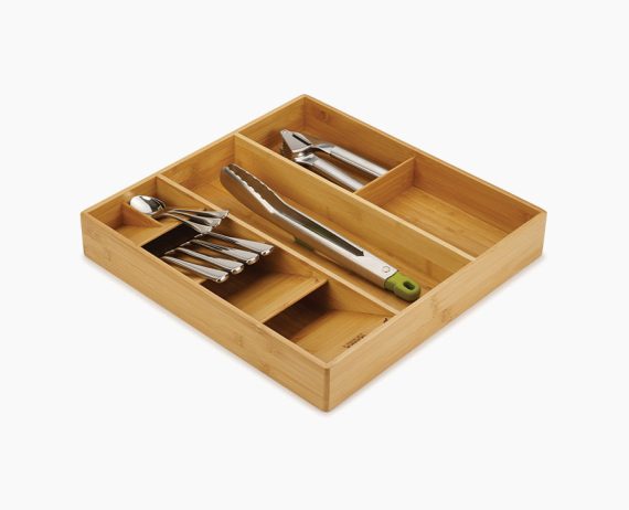 Joseph Joseph DrawerStore Bamboo Cutlery, Utensil & Gadget Organizer