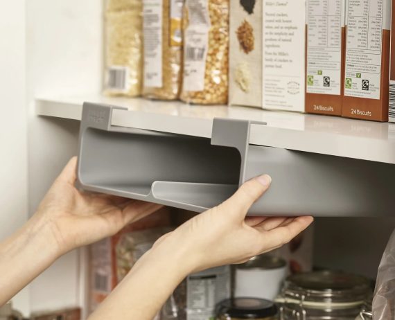 Joseph Joseph CupboardStore Gray Film, Foil & Bag Organizer - Image 4