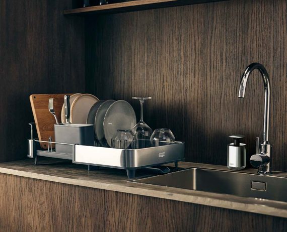 Joseph Joseph 2-piece Stainless-steel Sink Organization Set - Image 2