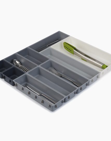 Joseph Joseph Blox 10-piece Gray Drawer Organizer Set