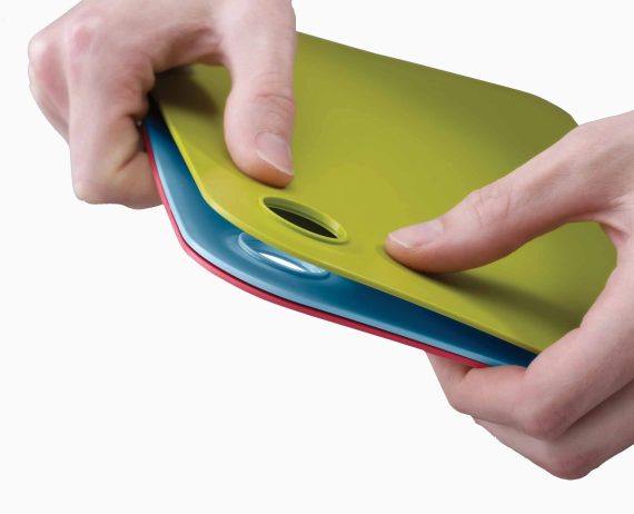 Joseph Joseph Pop 3-piece Multicolour Cutting Mat Set - Image 4