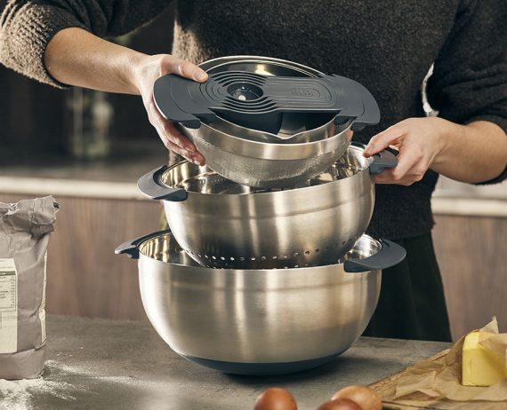 Joseph Joseph Nest 9 Stainless-steel Food Preparation Set - Image 2