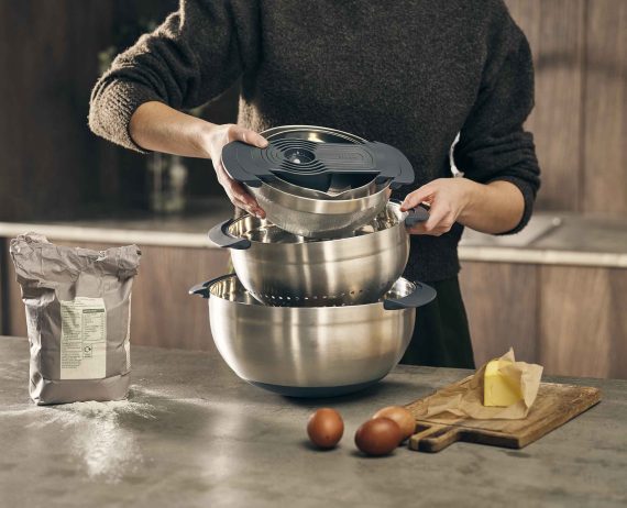 Joseph Joseph Nest 9 Stainless-steel Food Preparation Set - Image 3