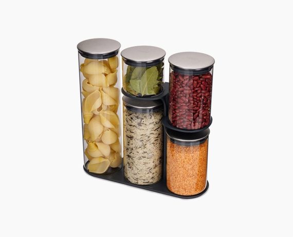 Joseph Joseph Podium Stainless-steel Storage Container Set