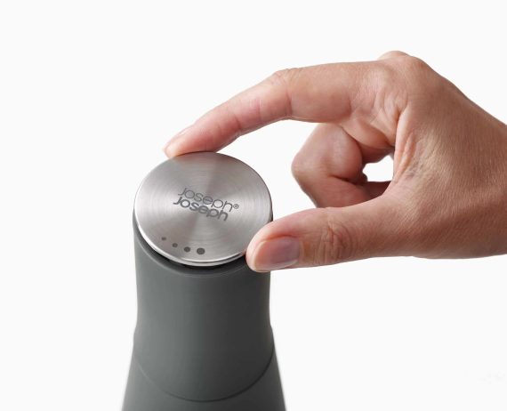 Joseph Joseph Milltop Gray Salt & Pepper Mills - Image 6