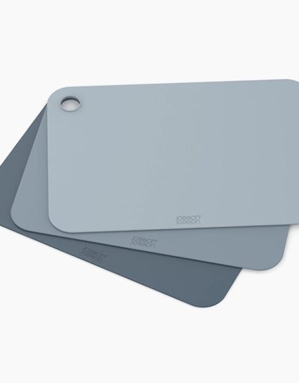 Joseph Joseph Pop 3-piece Blue Cutting Mat Set