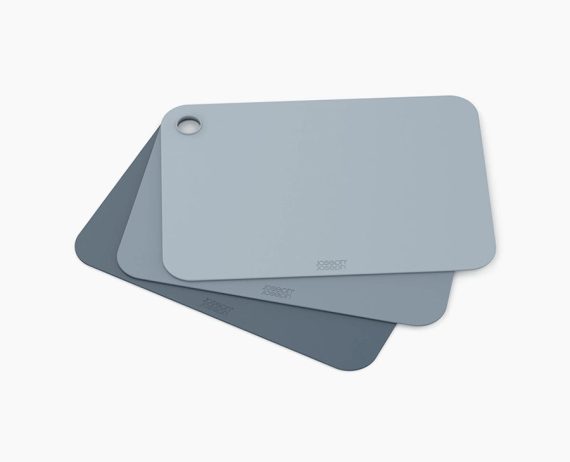 Joseph Joseph Pop 3-piece Blue Cutting Mat Set