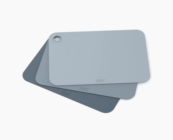 Joseph Joseph Pop 3-piece Blue Cutting Mat Set - Image 5